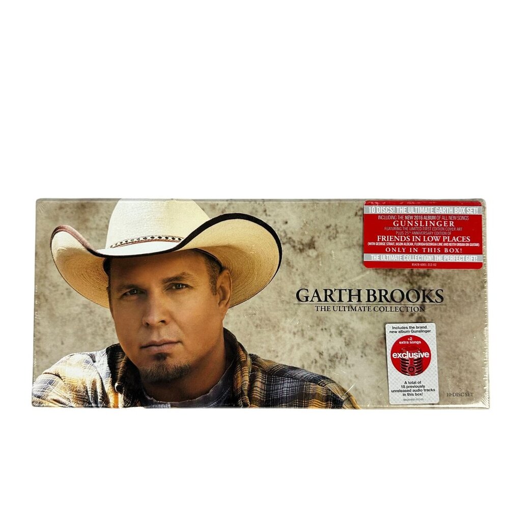 Garth Brooks The Ultimate Collection Gunslinger 2016 Exclusive 10-Disc Box Set